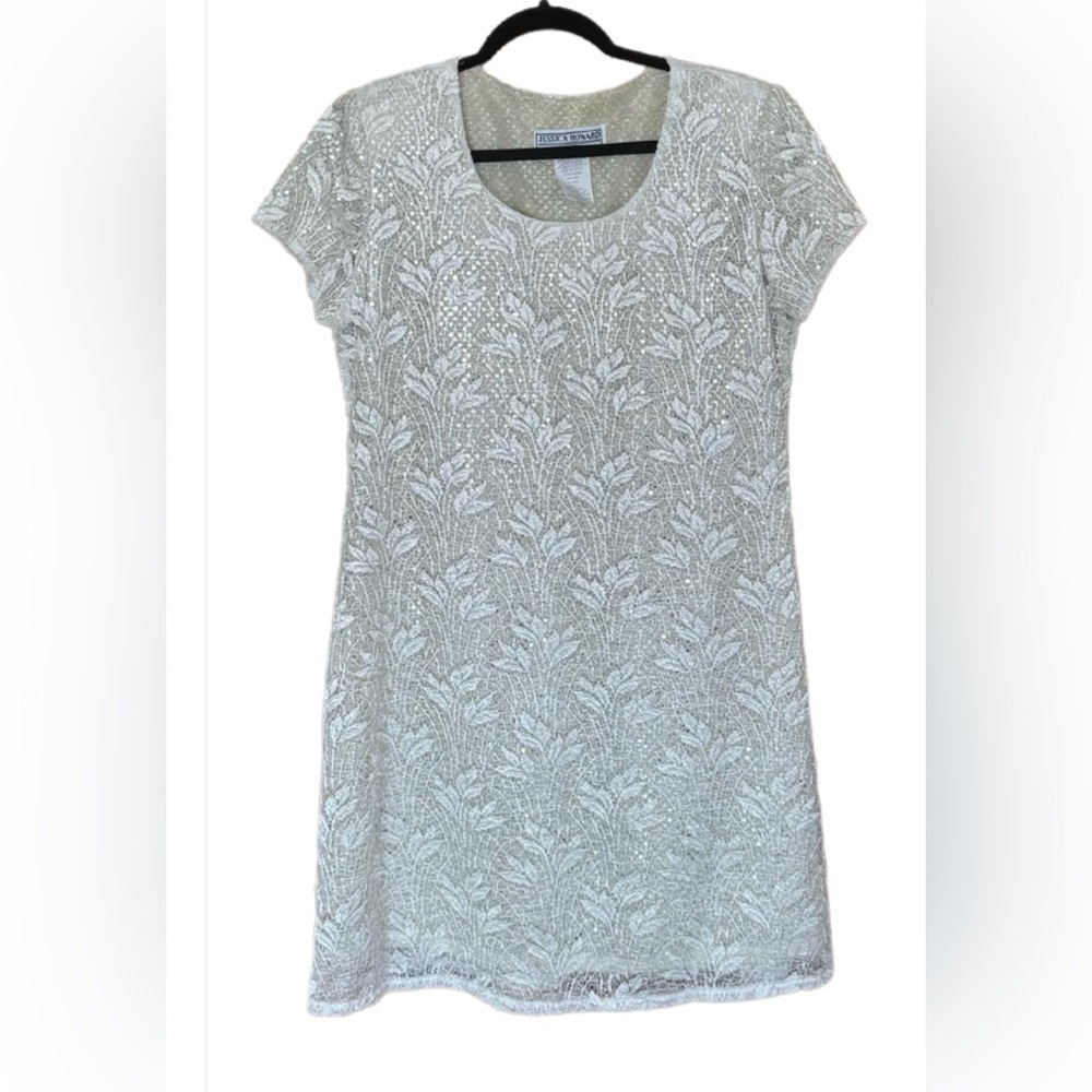 Jessica Howard Vintage Lace Dress. Size 10P.